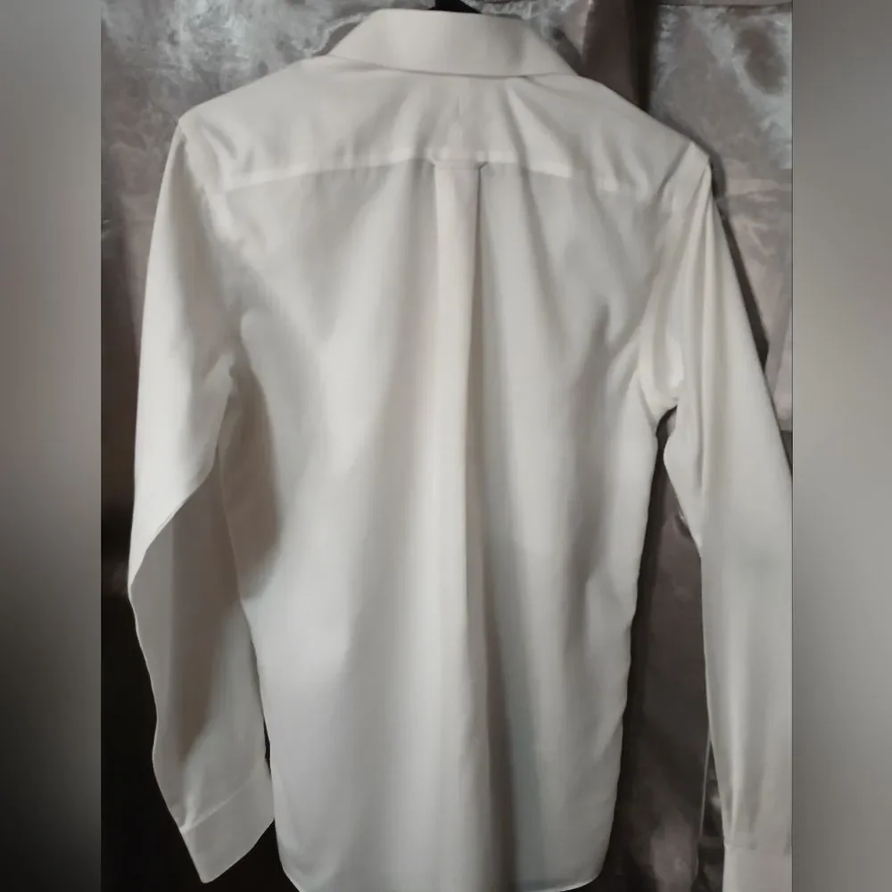 Roundtree & Yorke Cream Dress Shirt - Picture 5 of 5